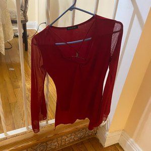 Red top for women